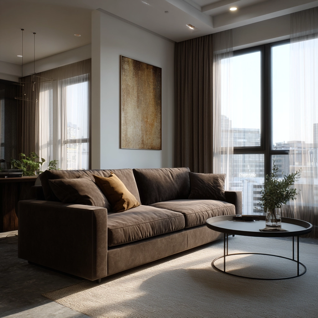 brown living room decorating ideas 28