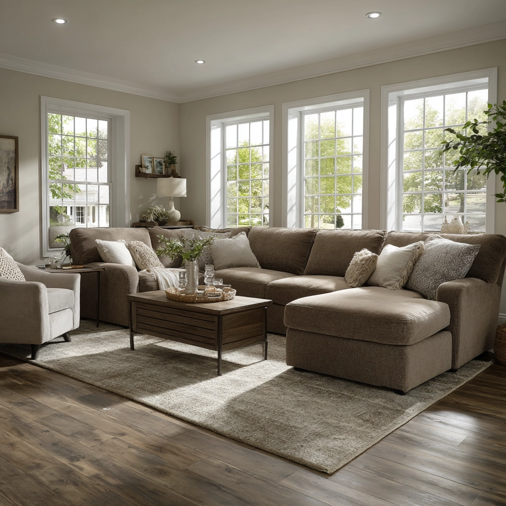 brown living room decorating ideas 29