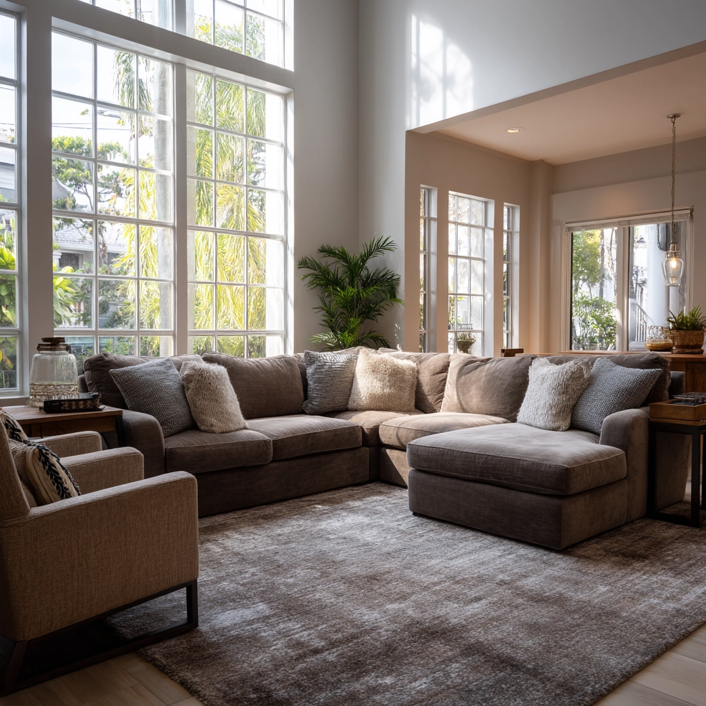 brown living room decorating ideas 32