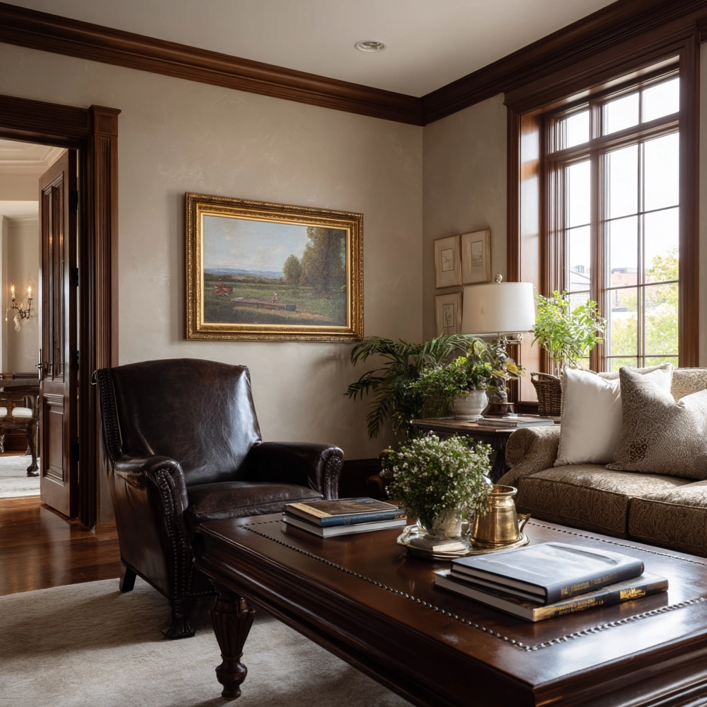 brown living room decorating ideas 35