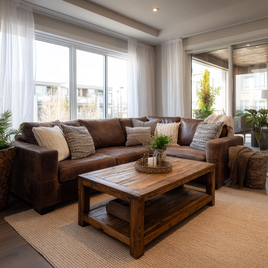 brown living room decorating ideas 4