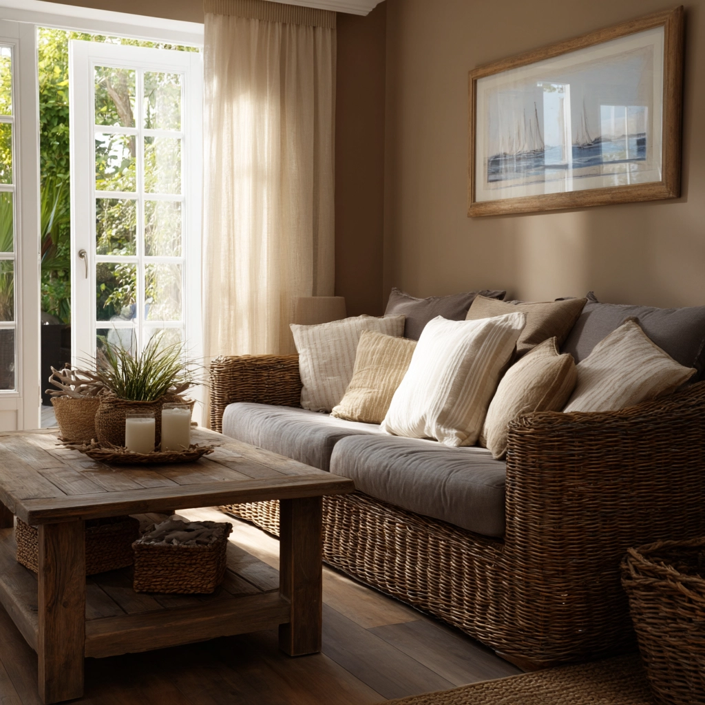 brown living room decorating ideas 42