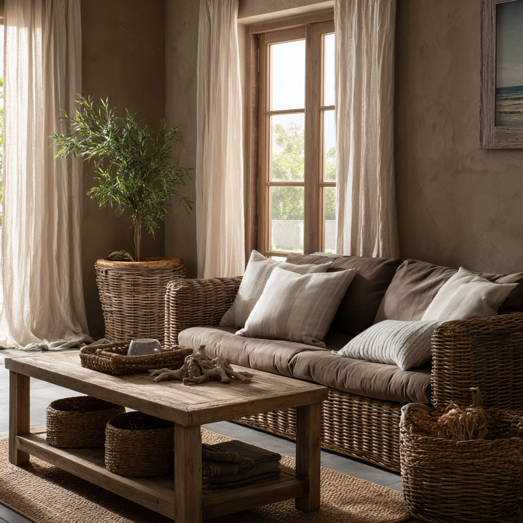 brown living room decorating ideas 44