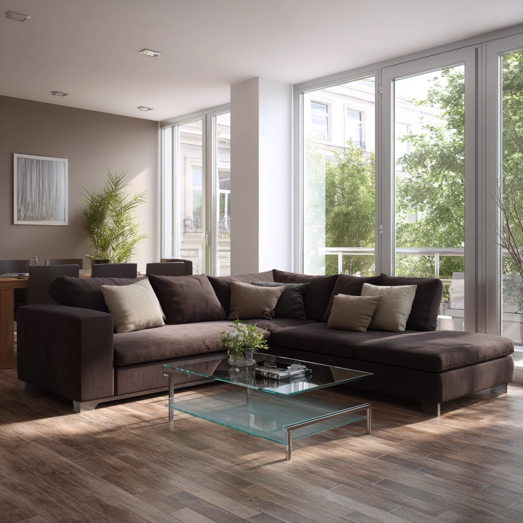 brown living room decorating ideas 51