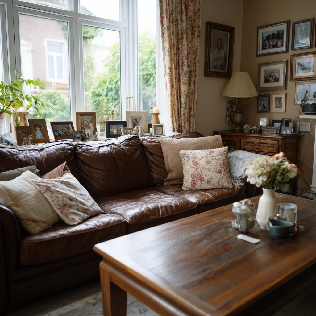 brown living room decorating ideas 55