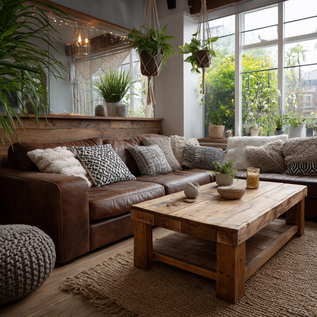 brown living room decorating ideas 9