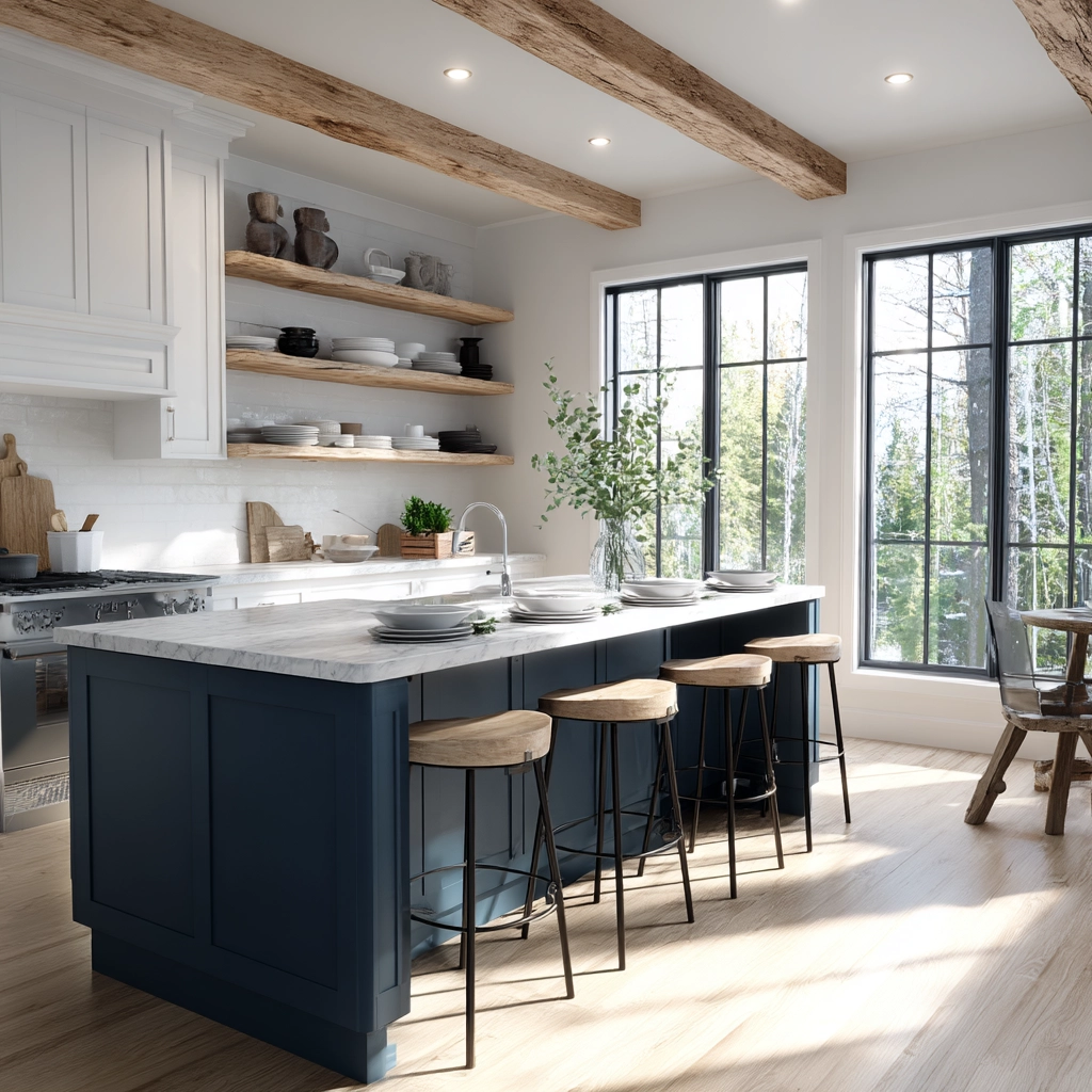 cabin kitchens 32