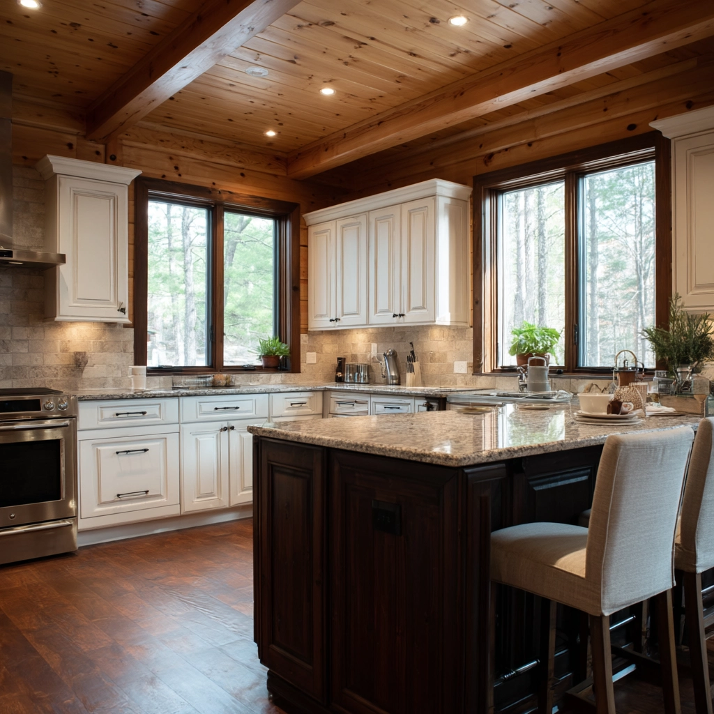 cabin kitchens 56