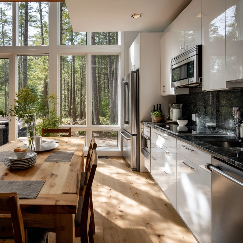 cabin kitchens 9