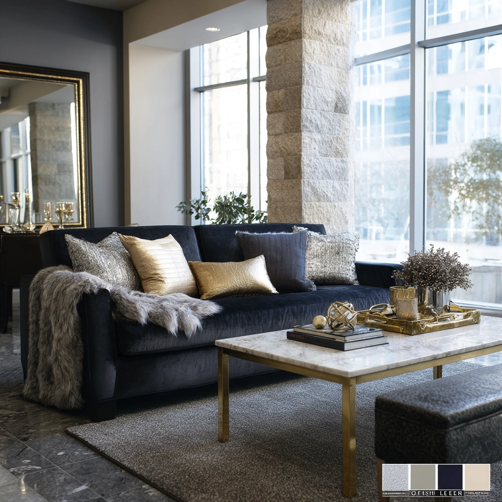 charcoal couch living room 25