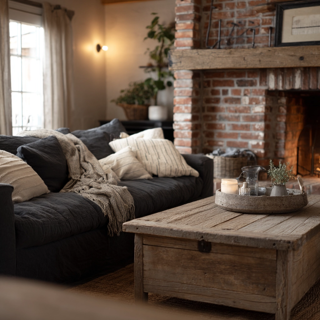 charcoal couch living room 31
