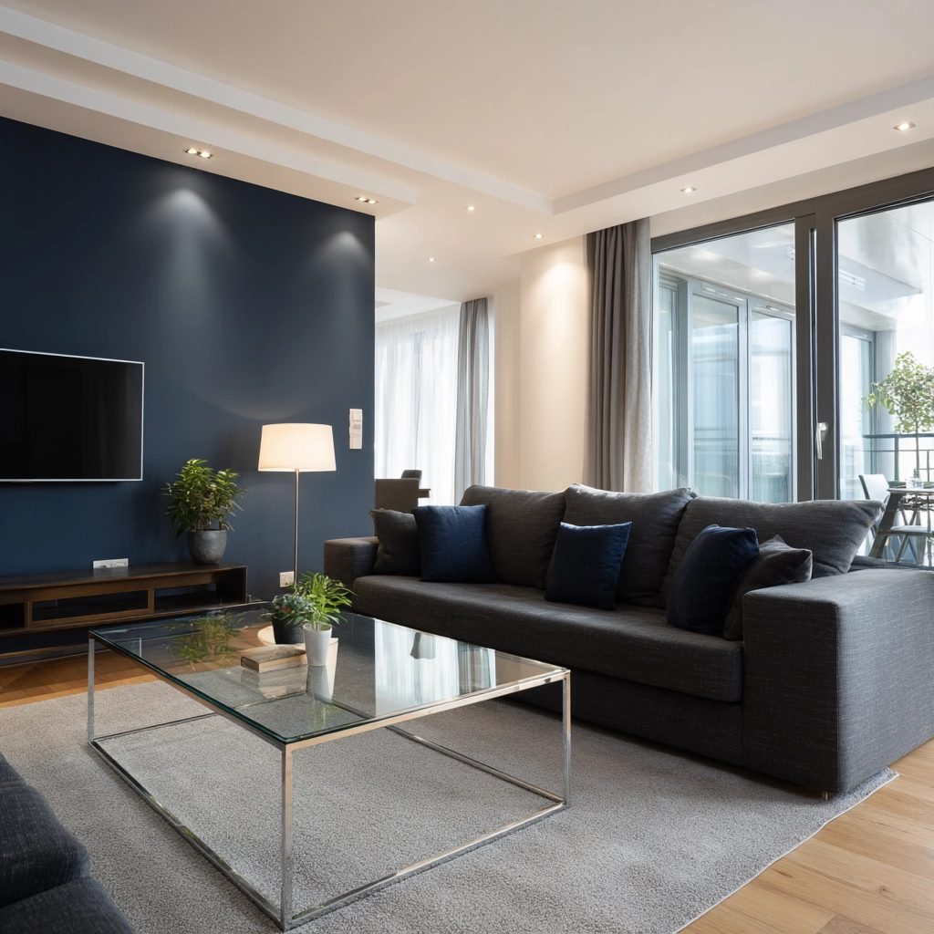 charcoal couch living room 56