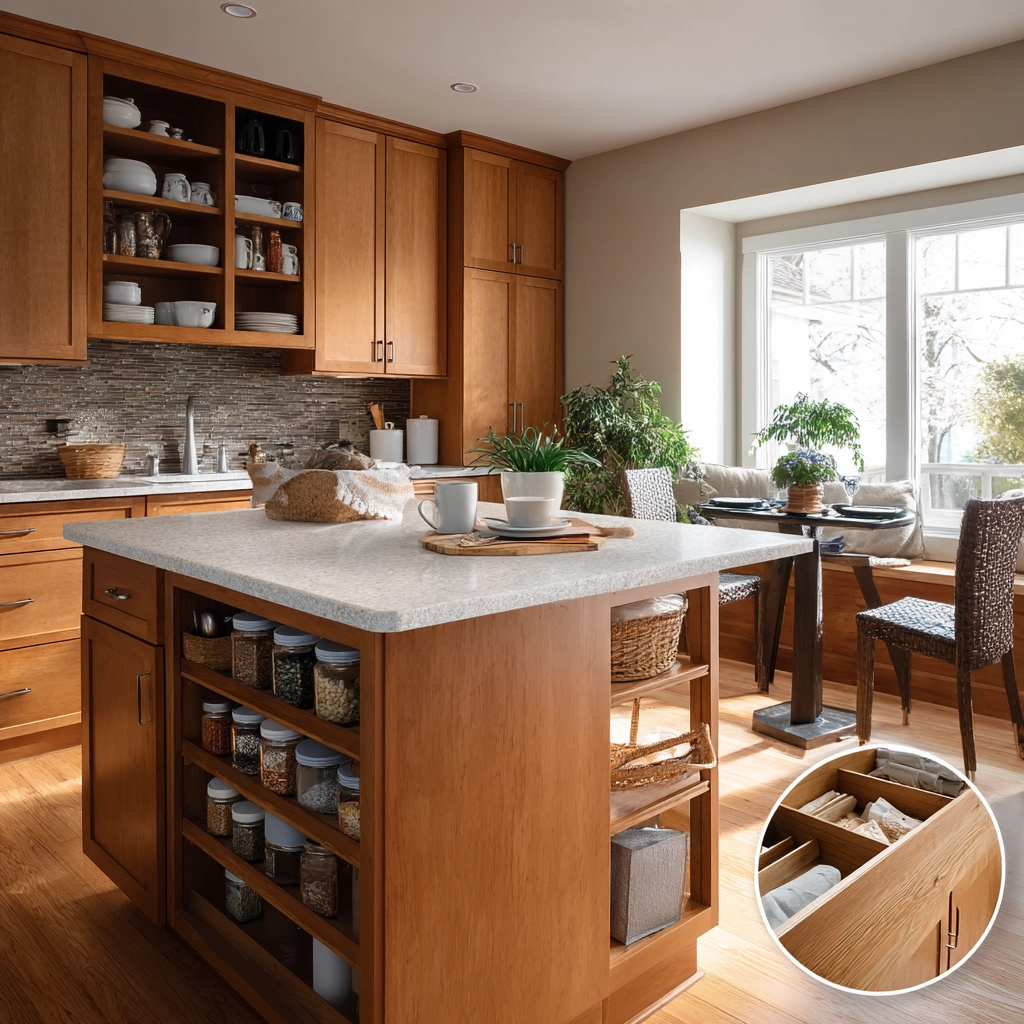 cherry kitchen cabinets 46