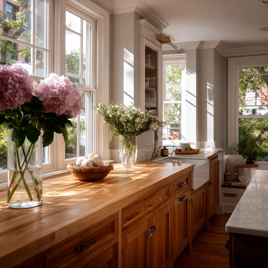 cherry kitchen cabinets 50