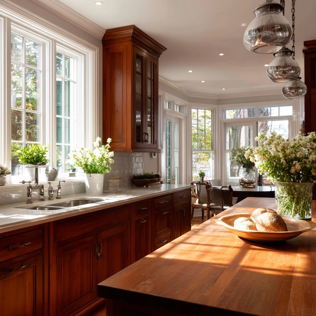 cherry kitchen cabinets 51