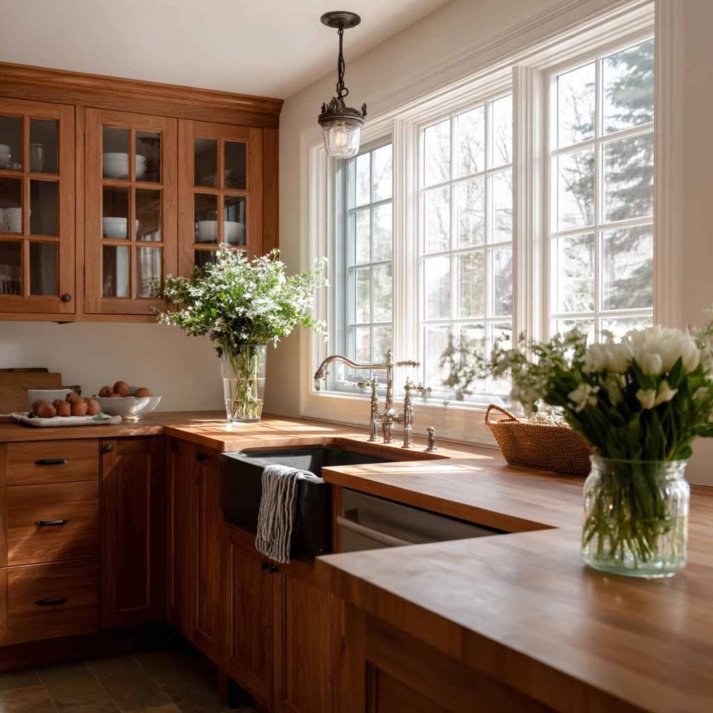cherry kitchen cabinets 52