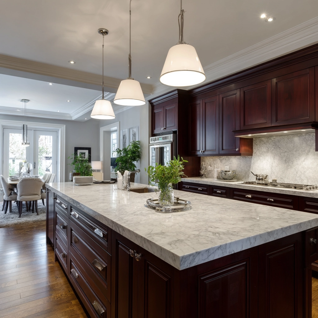 cherry kitchen cabinets 54