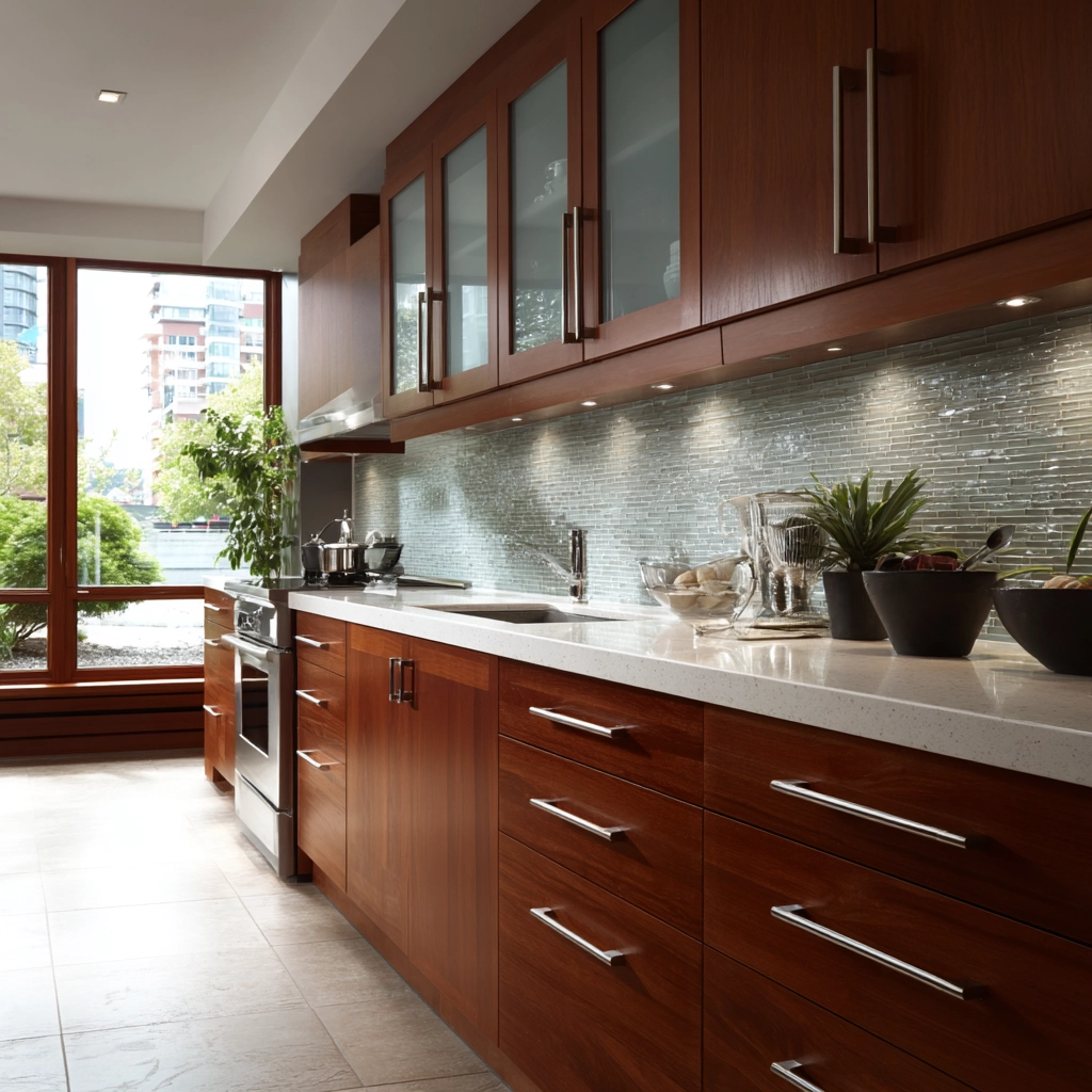 cherry kitchen cabinets 57