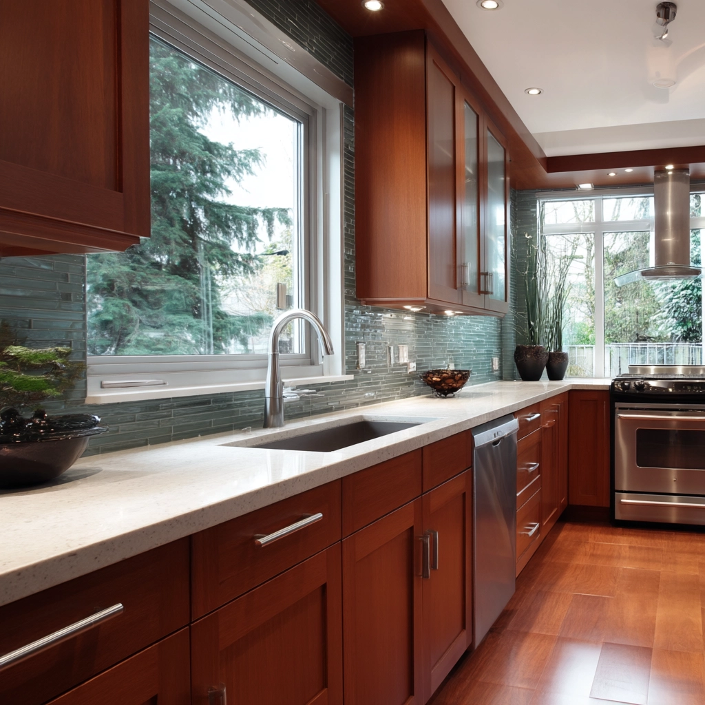 cherry kitchen cabinets 58