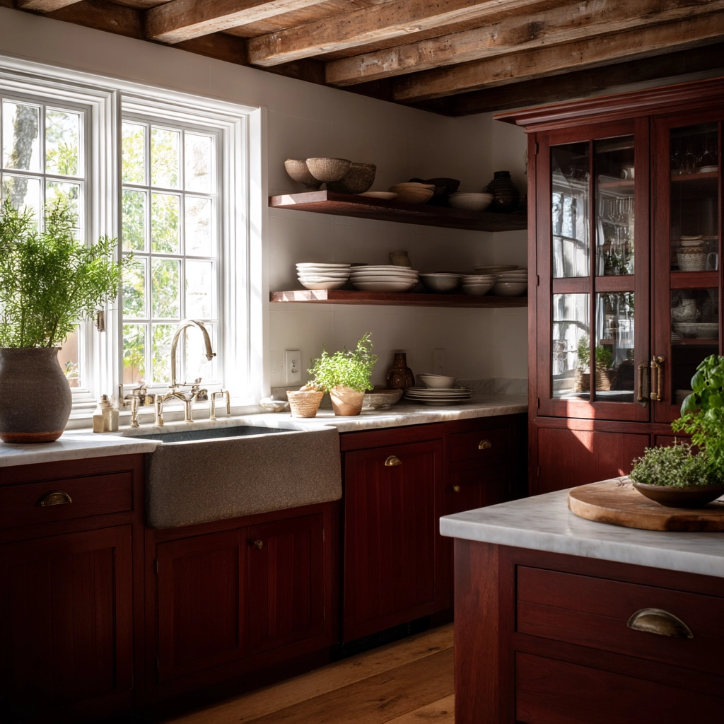 cherry kitchen cabinets 9