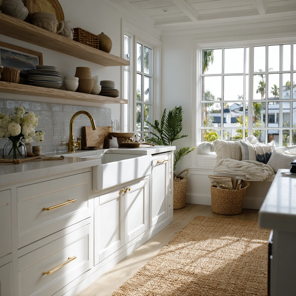 coastal boho kitchen 12