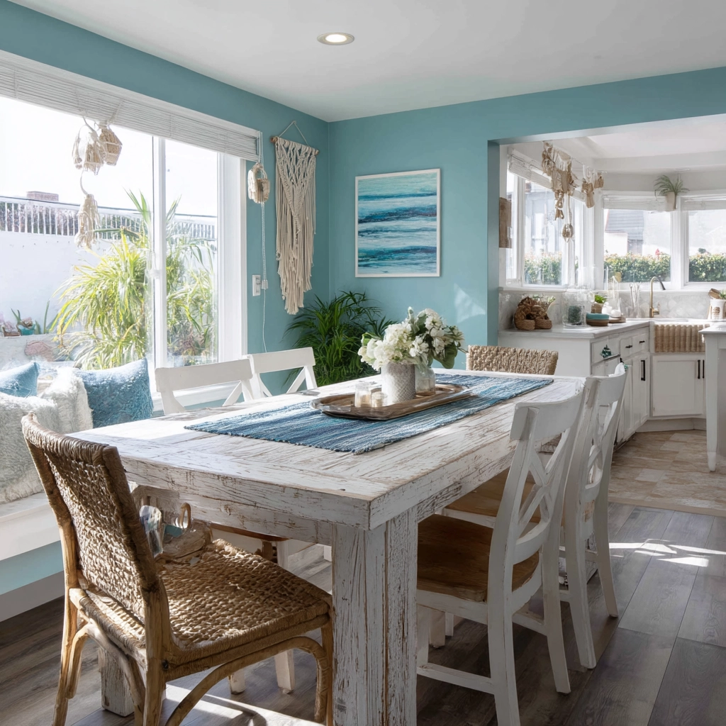 coastal boho kitchen 13