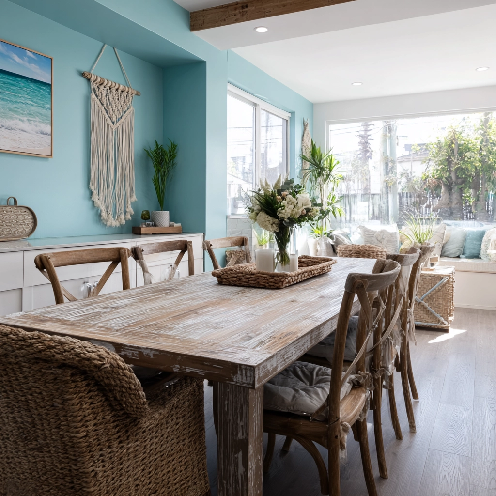 coastal boho kitchen 15