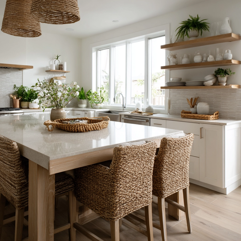 coastal boho kitchen 2