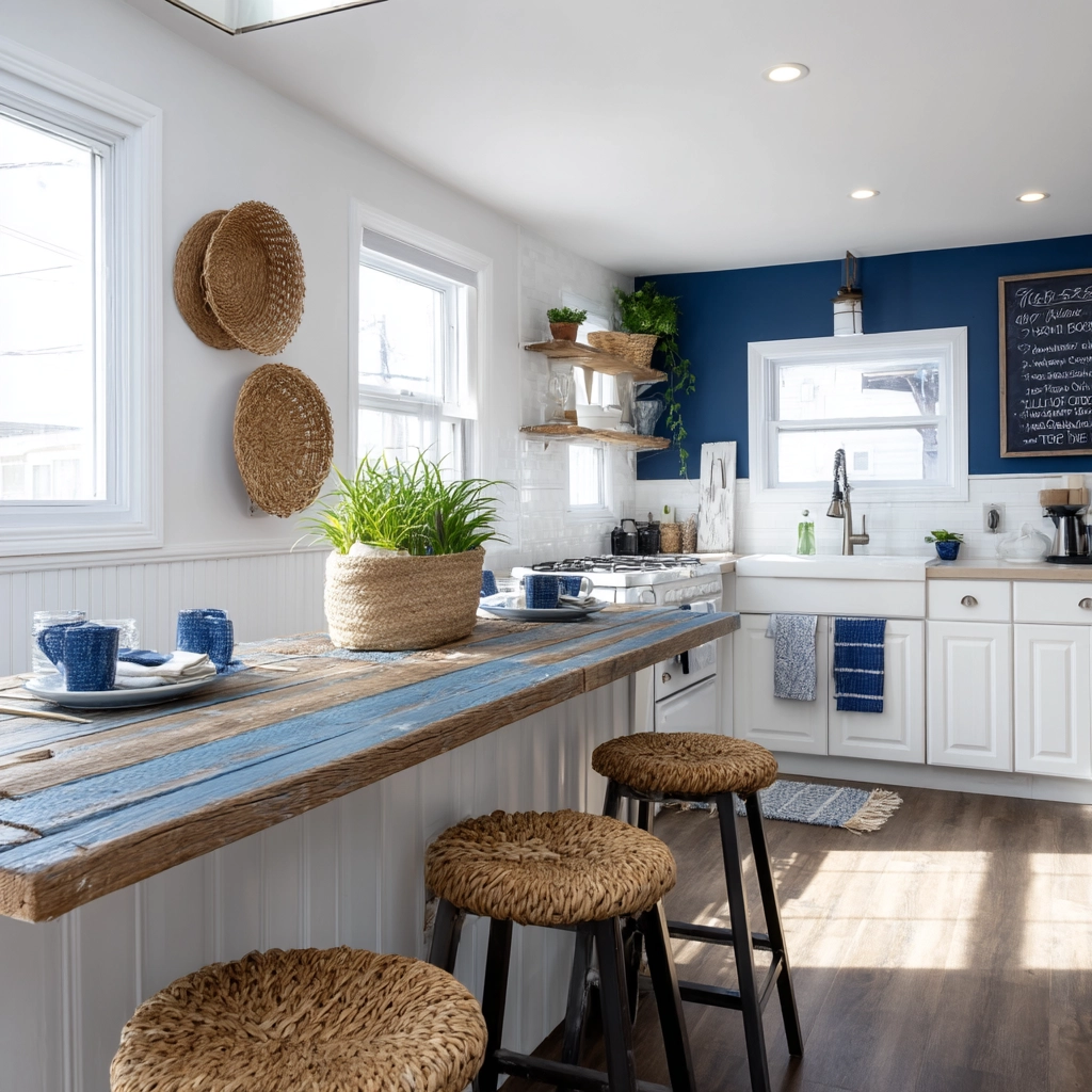 coastal boho kitchen 27