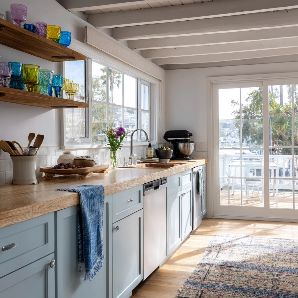 coastal boho kitchen 30