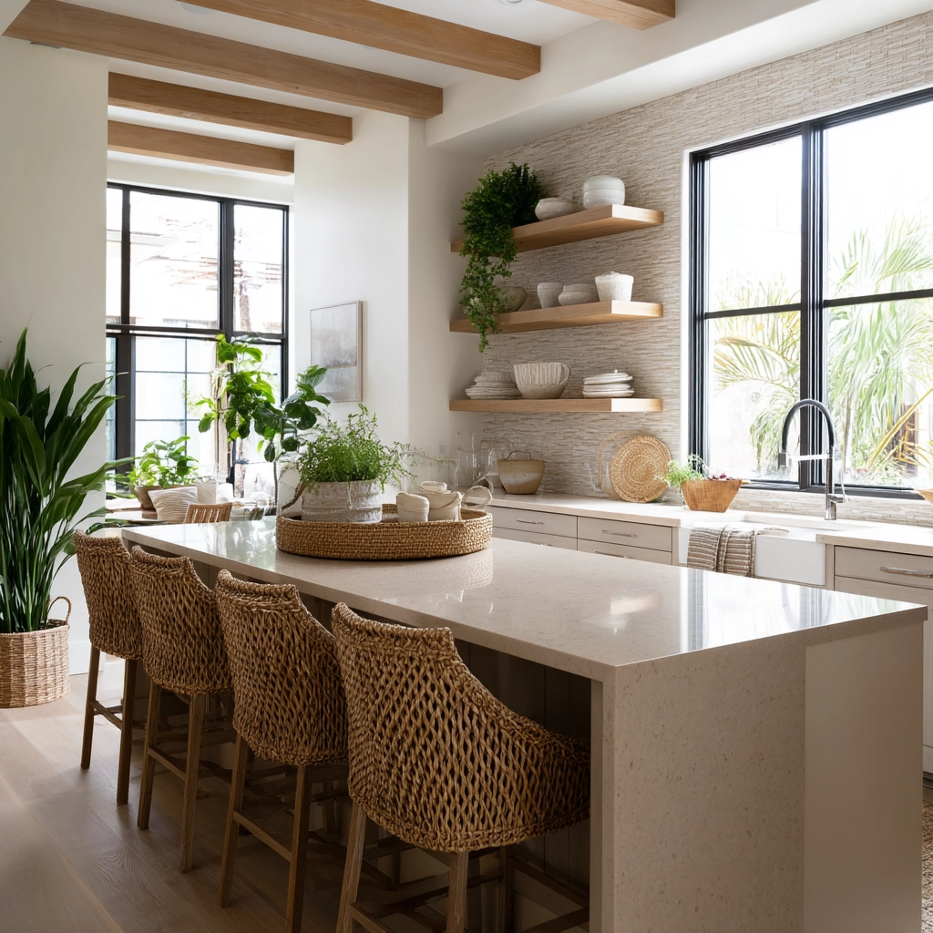 coastal boho kitchen 4