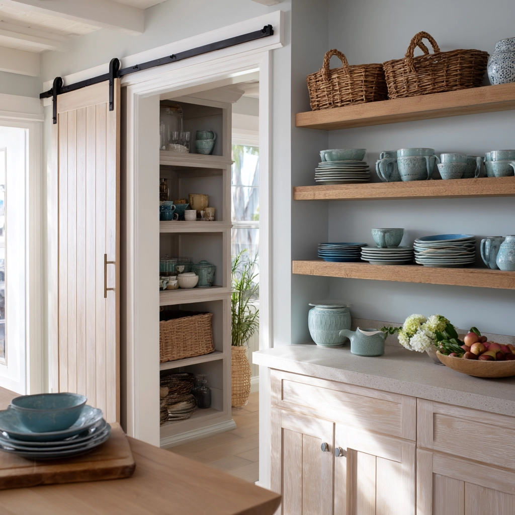 coastal boho kitchen 41