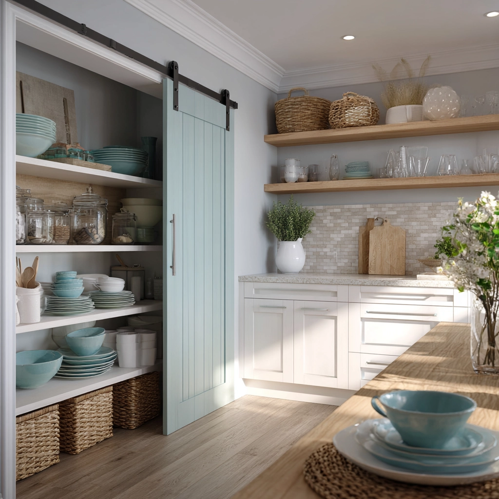 coastal boho kitchen 42