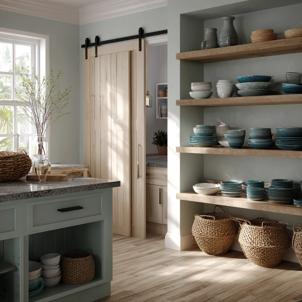 coastal boho kitchen 43