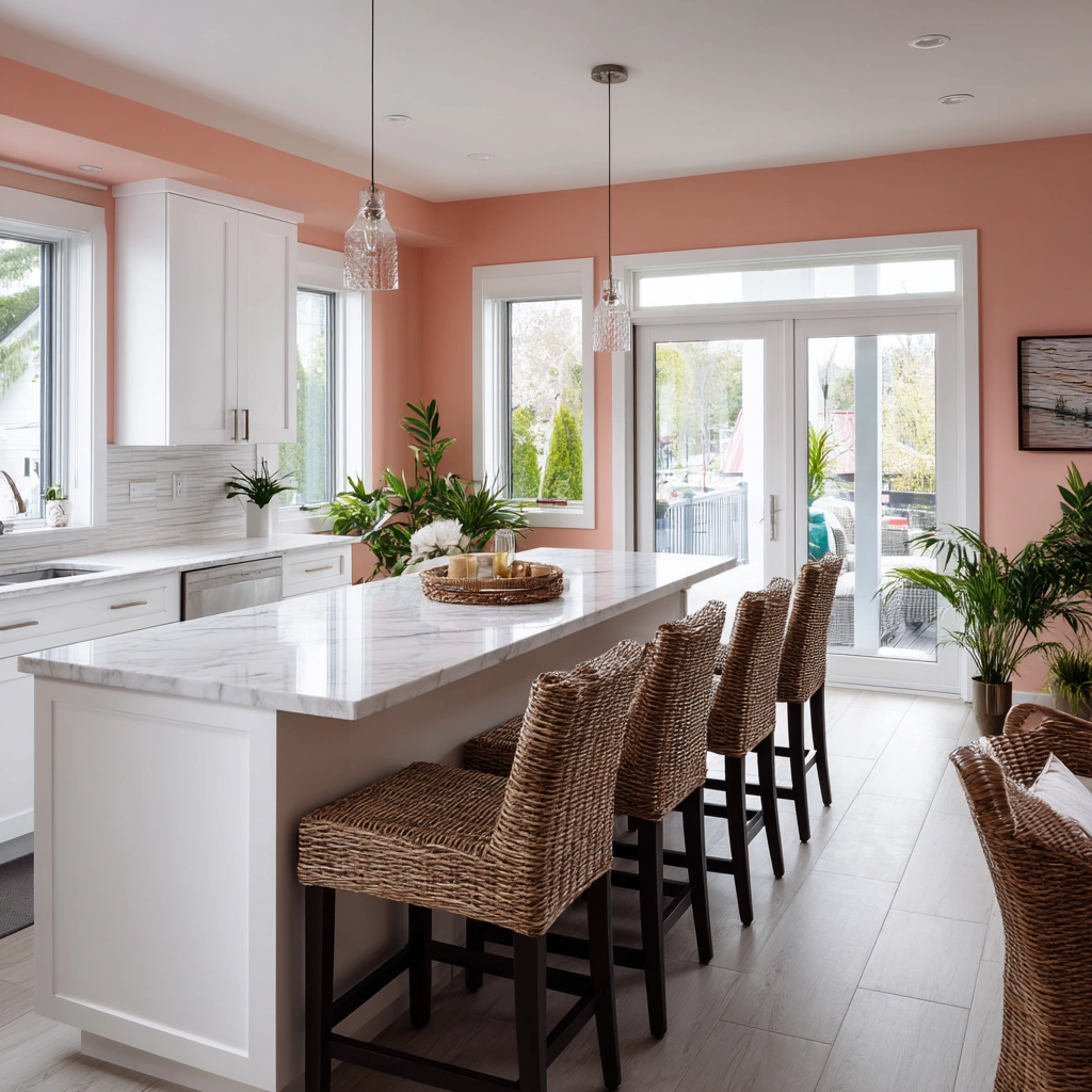 coastal boho kitchen 49