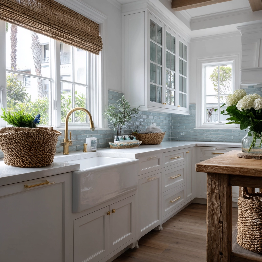 coastal boho kitchen 57