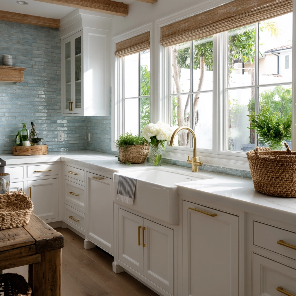 coastal boho kitchen 58