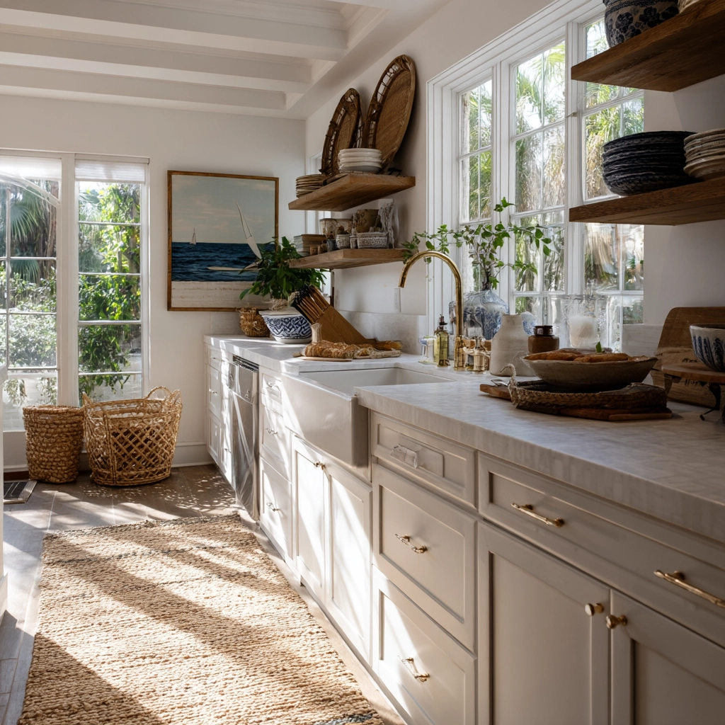 coastal boho kitchen 9