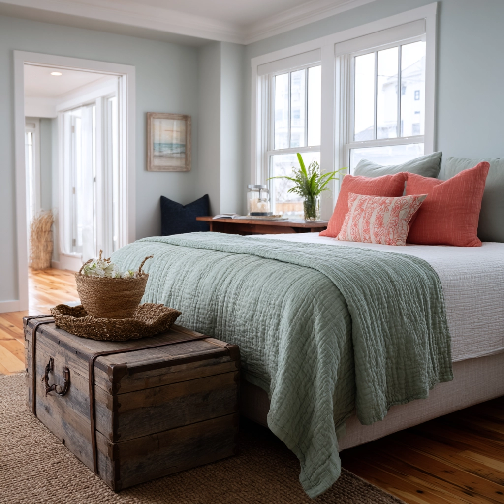 coastal farmhouse bedroom 14
