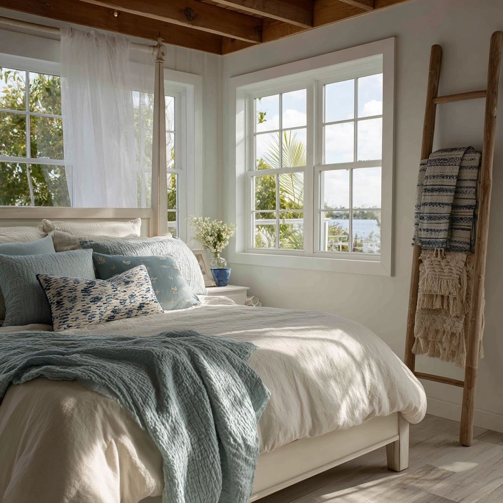 coastal farmhouse bedroom 19