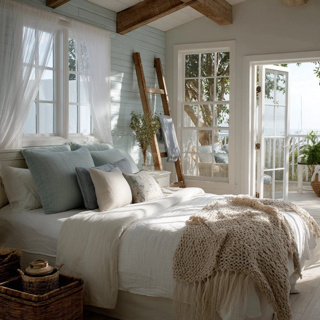 coastal farmhouse bedroom 20