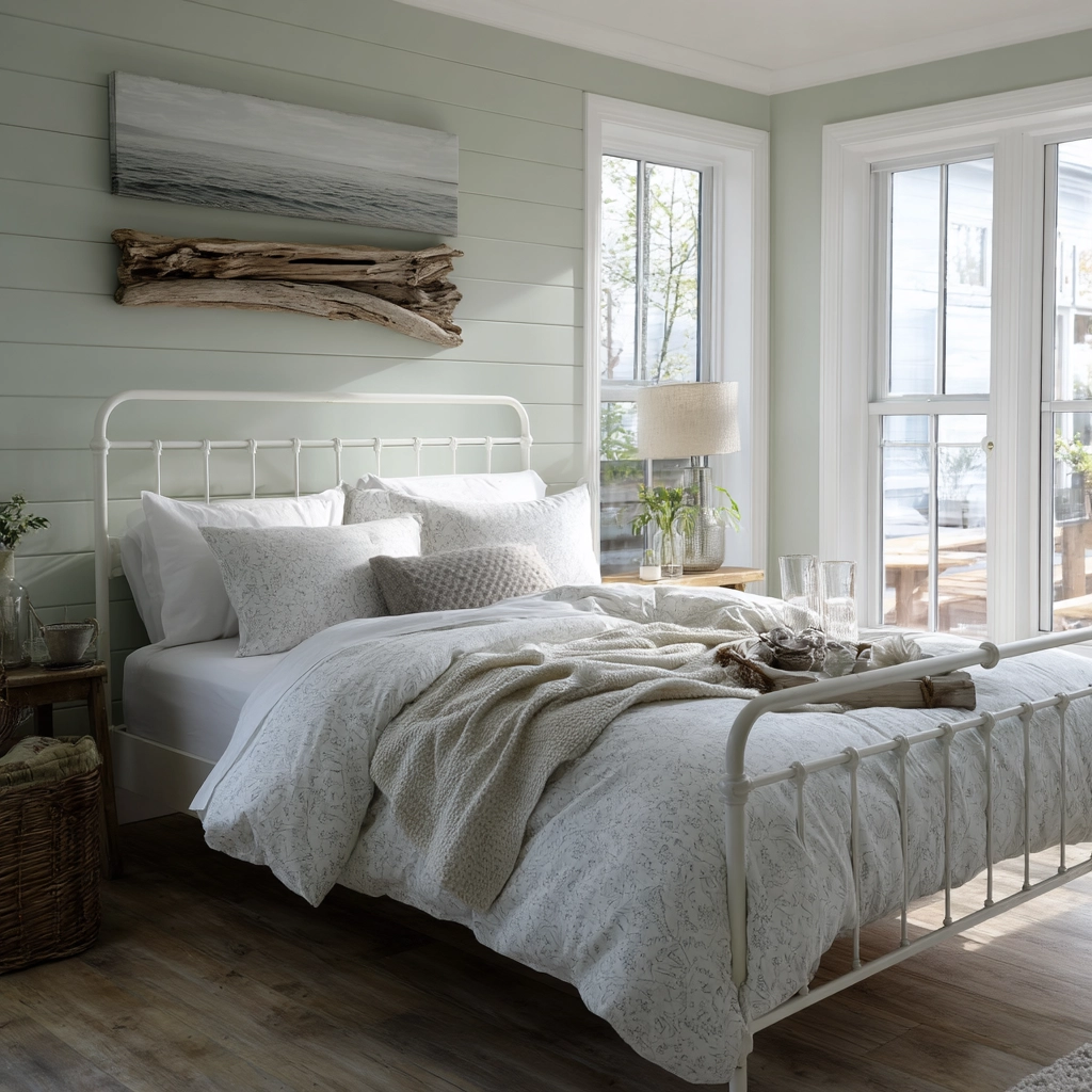 coastal farmhouse bedroom 25