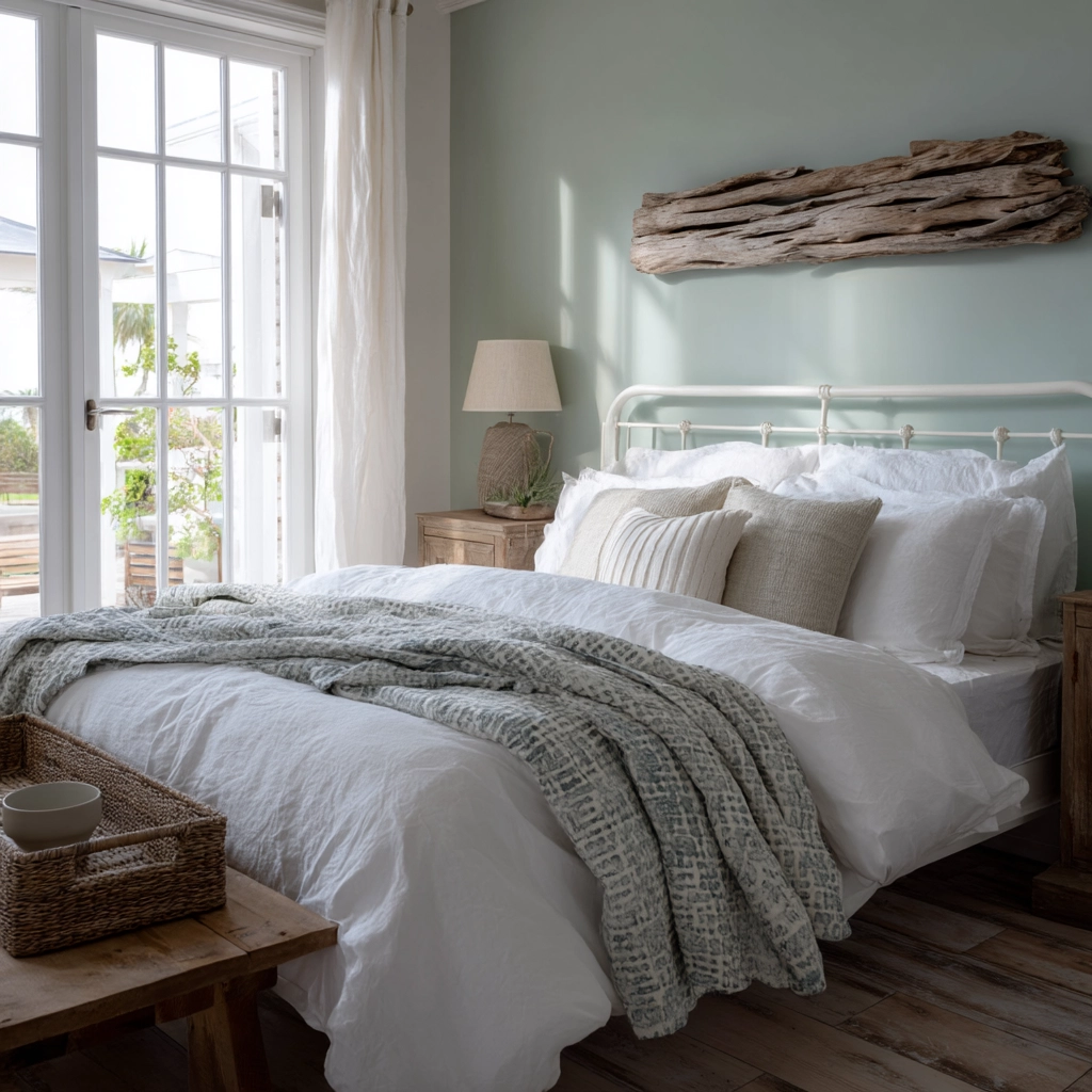 coastal farmhouse bedroom 26