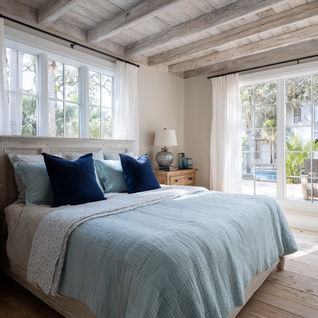 coastal farmhouse bedroom 4