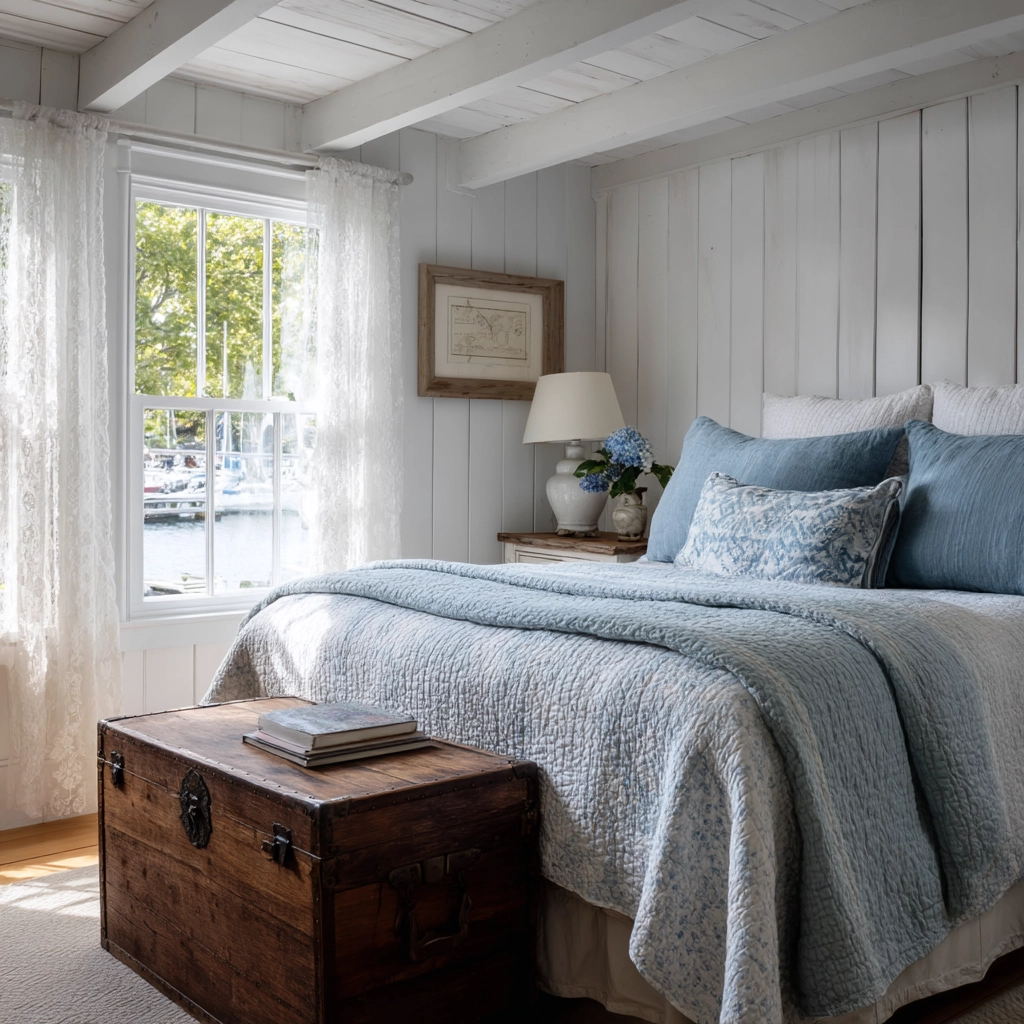 coastal farmhouse bedroom 41