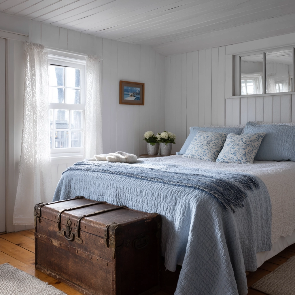 coastal farmhouse bedroom 43
