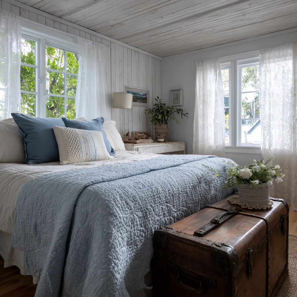 coastal farmhouse bedroom 44