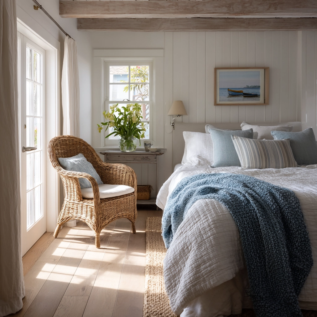 coastal farmhouse bedroom 50