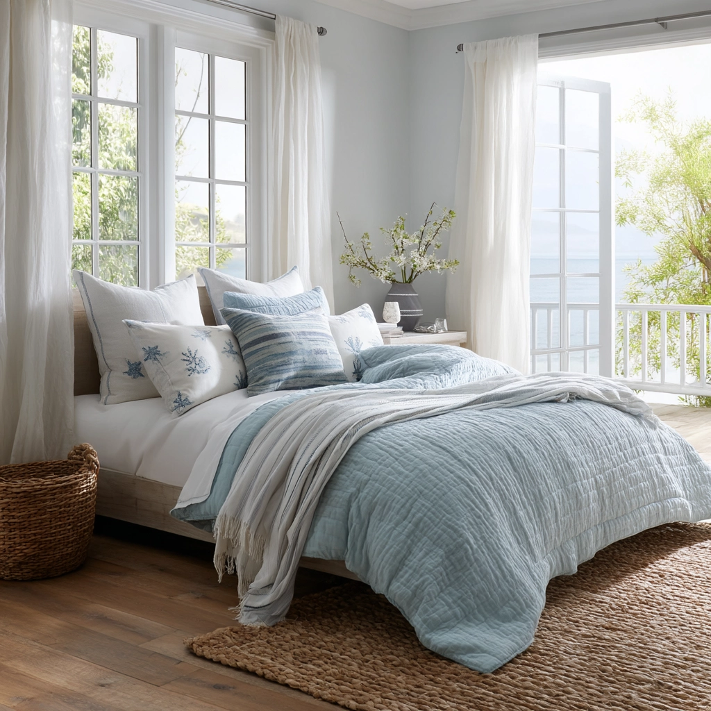 coastal farmhouse bedroom 55
