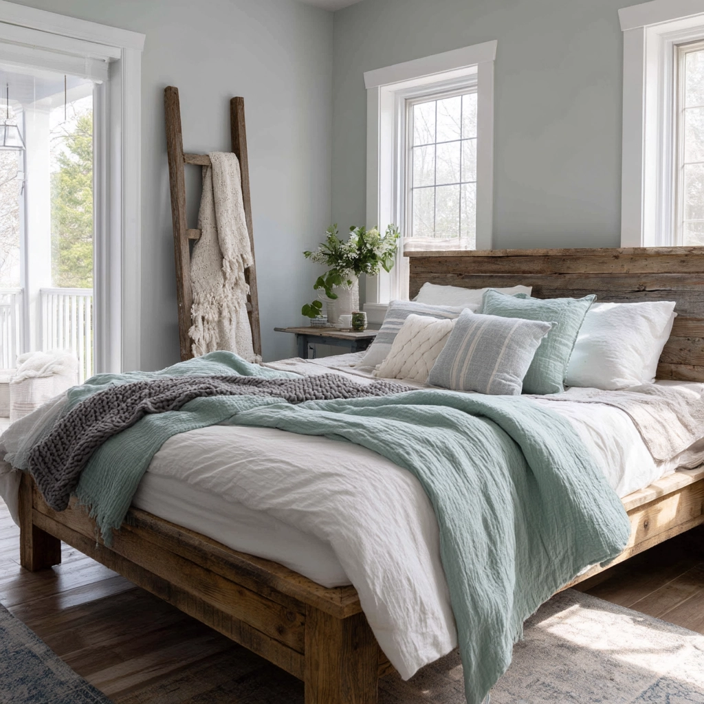 coastal farmhouse bedroom 58